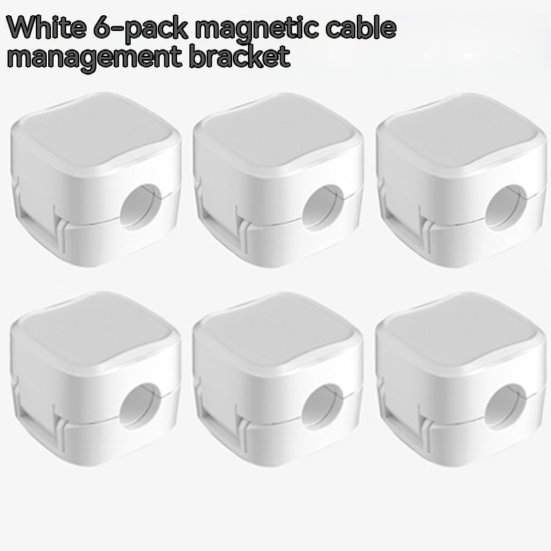 Magnetic Cable Clip Under Desk Cable Management Adjustable Cord Holder Wire Organizer And Cable Management Wire Keeper